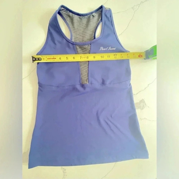 Pearl Izumi Women's Fly Sport Stretch Running Sports Tank Top Built-in Bra L EUC - Picture 4 of 8